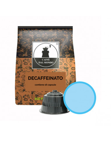 80 compatible capsules DolceGusto - Decaffeinato - intensity 6 Caffè dal Mondo