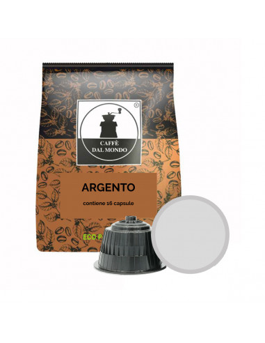 80 DolceGusto compatible capsules - Argento Vivo selection- intensity 12