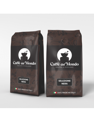 Coffee beans - black selection - 1kg